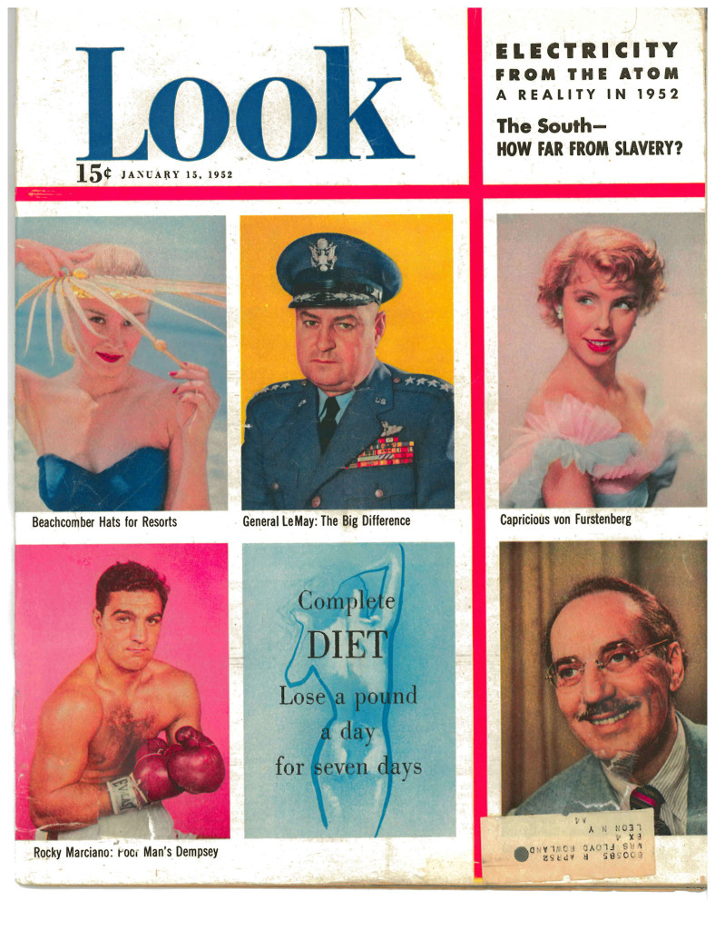 Rocky Marciano on the Cover of Look Magazine in 1952