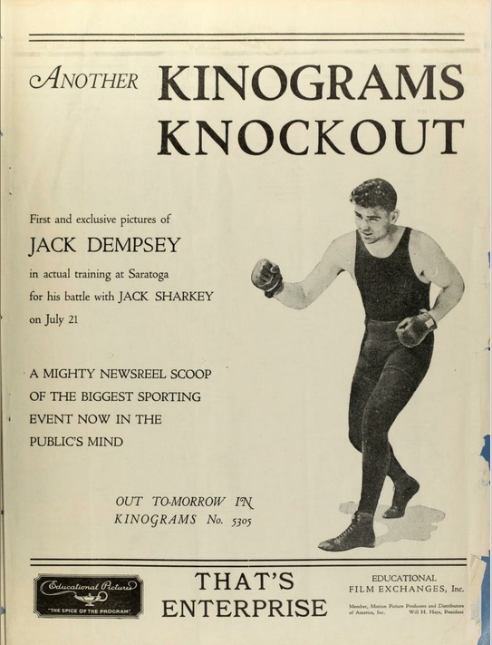 Jack Dempsey Ad