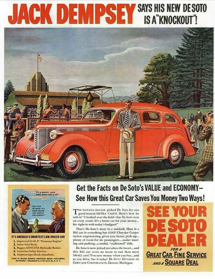 Jack Dempsey Car Ad