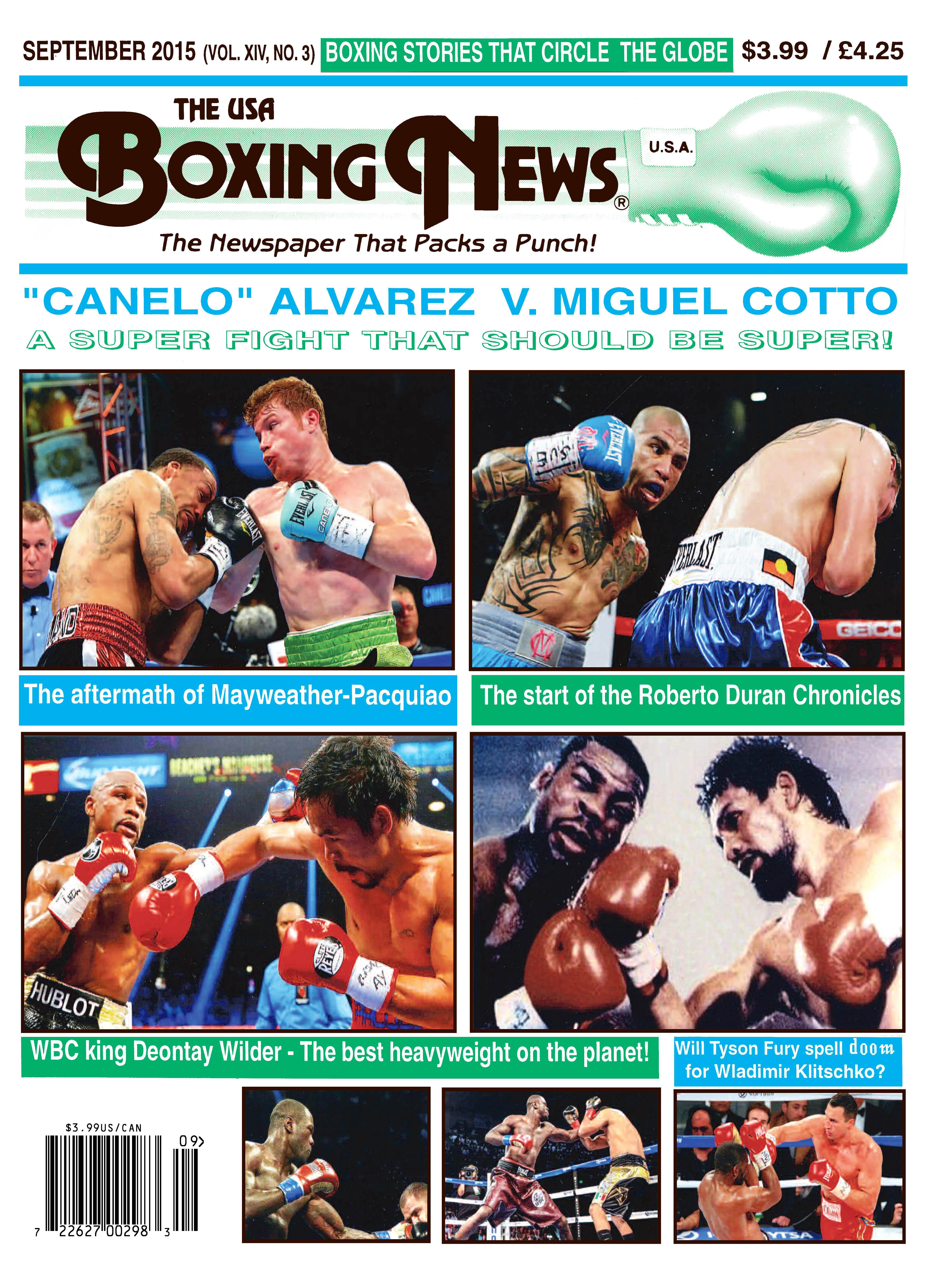 BNews_Page1_Sept2015 THE USA BOXING NEWS
