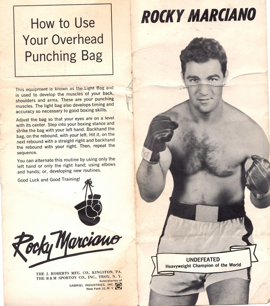 Rocky Marciano Punching Bag 