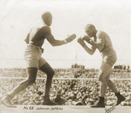 Fight Action #14Fight Action Johnson-Jeffries 1910