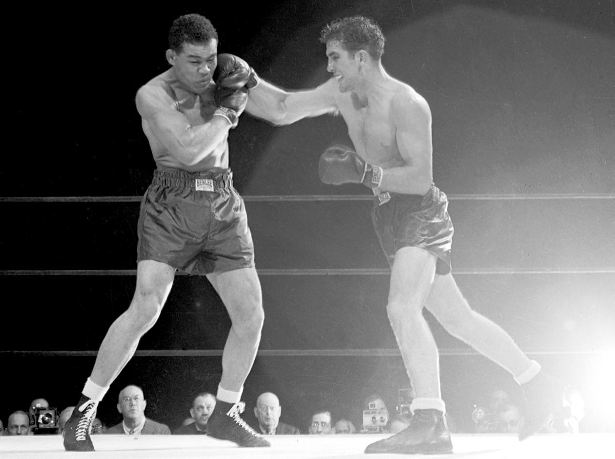 Joe Louis vs. Billy Conn I in 1941 (CLICK PHOTO TO VIEW FIGHT CLIP)