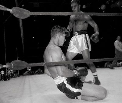 Rocky Marciano vs. Harry "Kid" Matthews in 1952