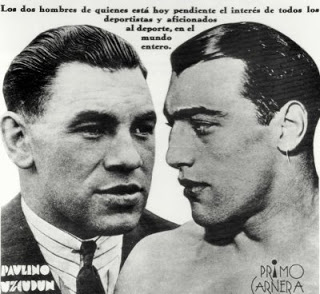 Primo Carnera vs. Paulino Uzcudin in 1933 (CLICK PHOTO TO VIEW FIGHT VIDEO)