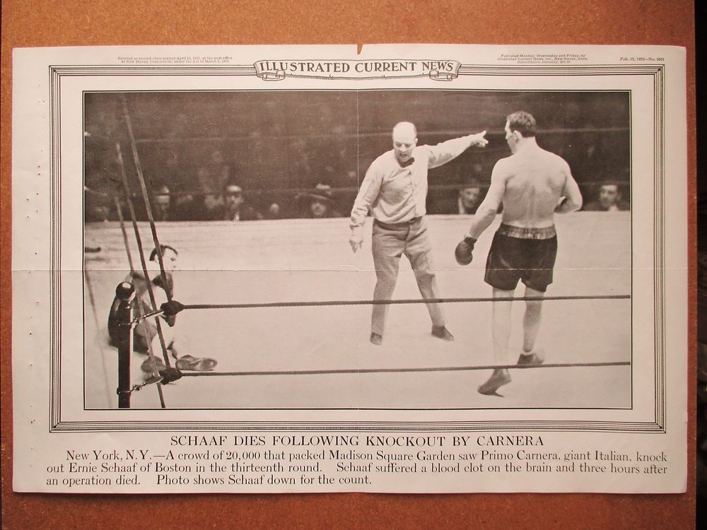 Primo Carnera vs. Ernie Shaef