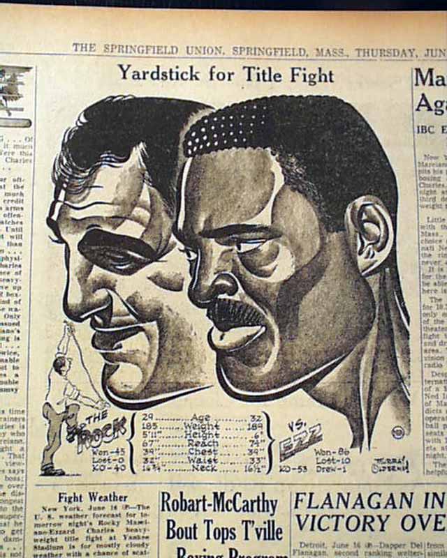 Marciano - Charles Heavyweight Championship Bout