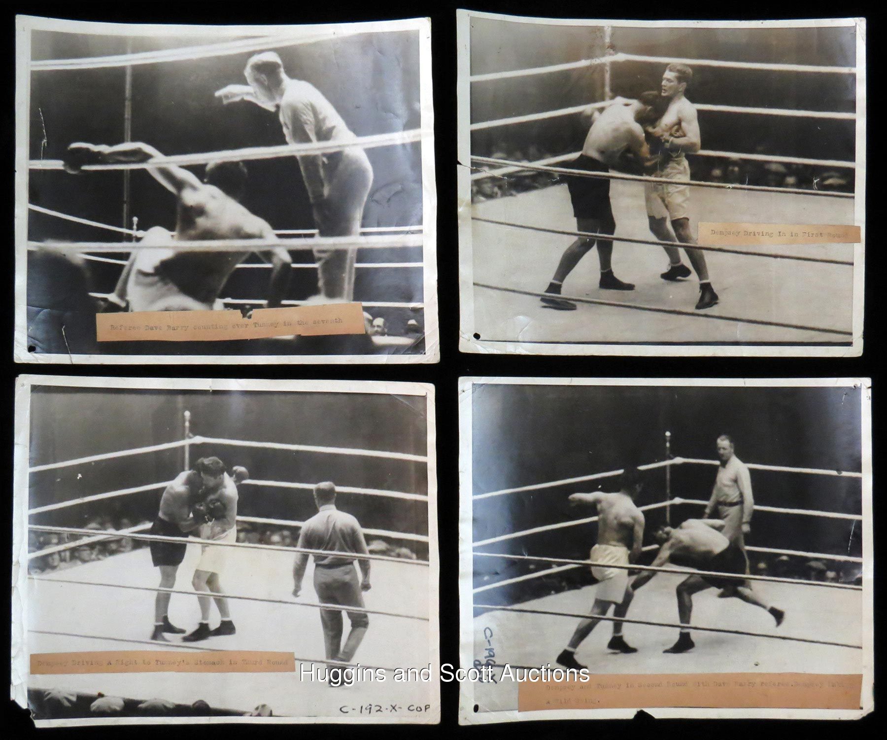 Dempsey vs. Tunney II in 1927 (CLICK ON PHOTO TO VIEW FIGHT CLIP)