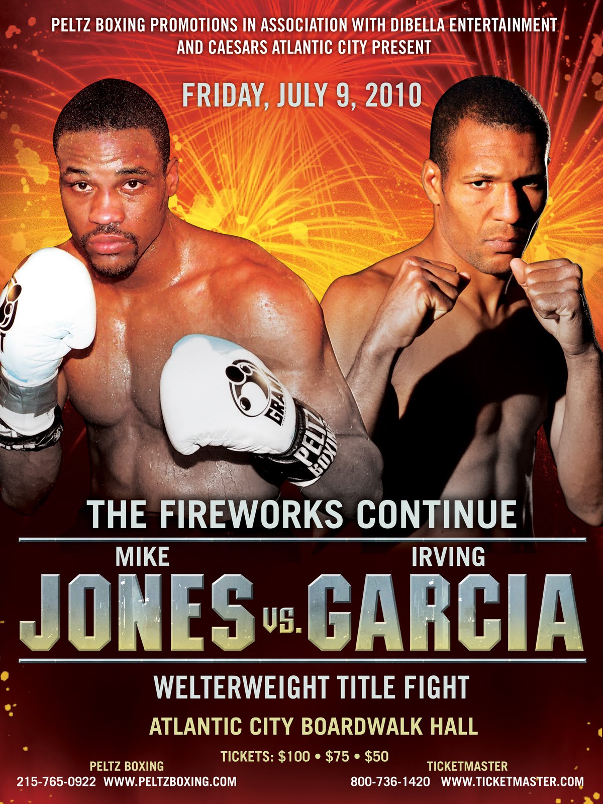 Famous Fight Programs, Tickets and Fight Posters – THE USA BOXING NEWS