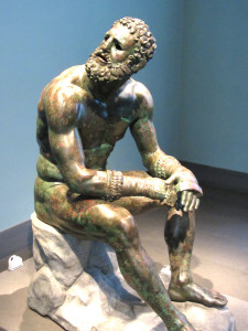 Greek Boxing Statue