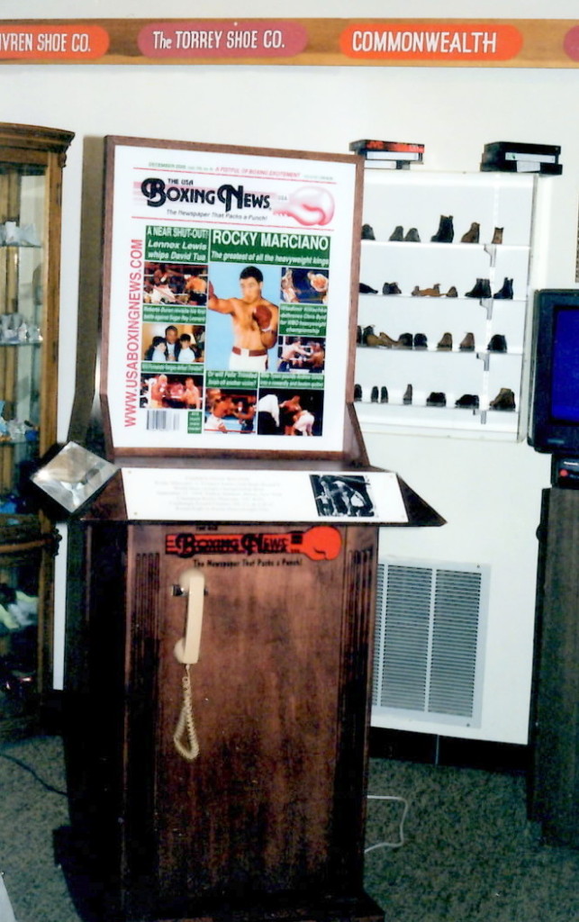 USA Boxing News Exhibit at the Rocky Marciano Museum in Brockton, Mass.