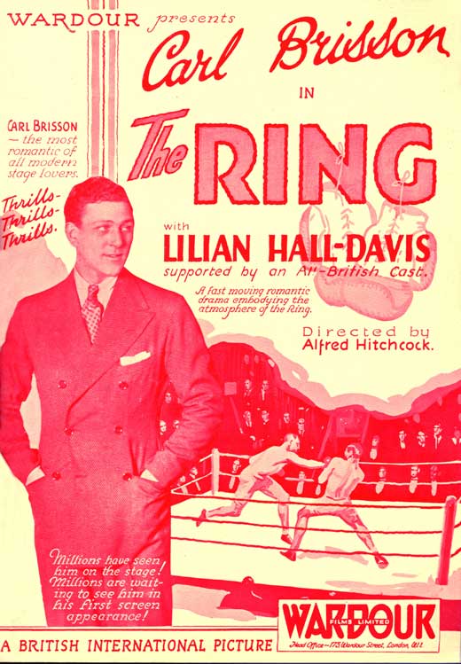 MOvieeeeMove Poster The Ring 1927 Directed by Alfred Hitchcock