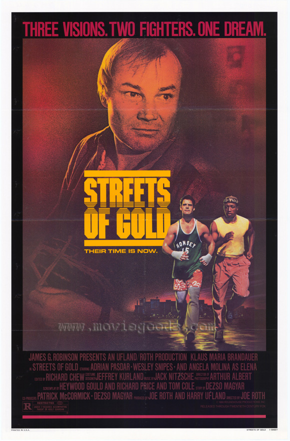 MOvieeeeMovie Poster Streets of Gold 1986