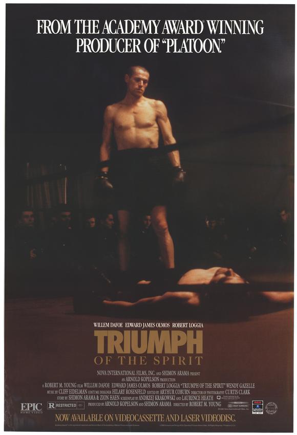 MOvieeeeMovie Poster Triumph of the Spirit 1989.