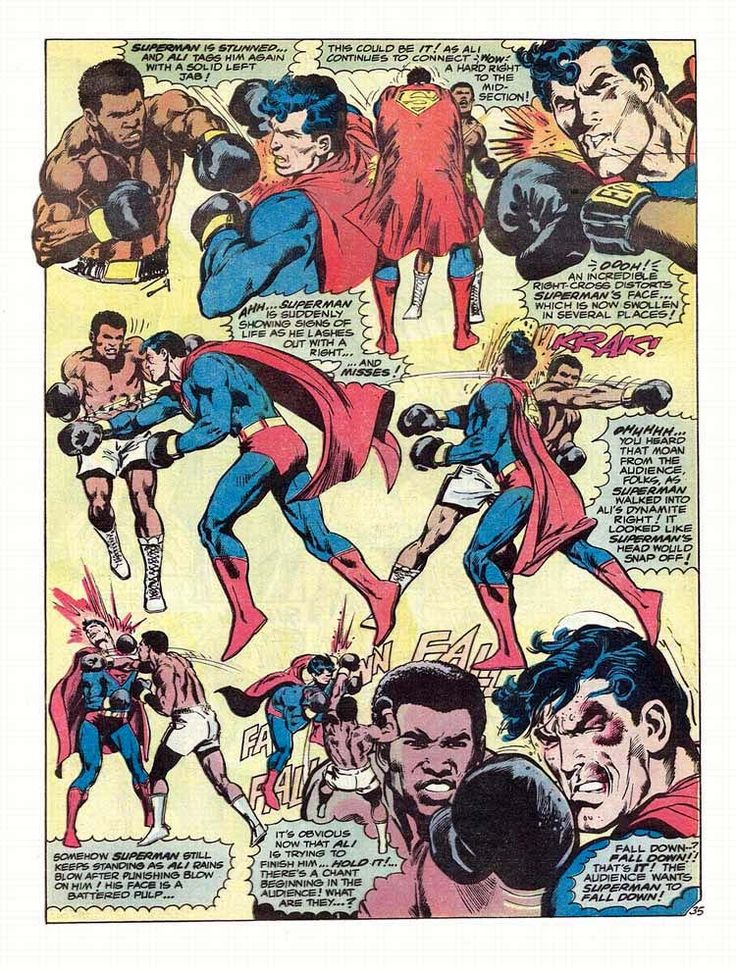 Muhammad Ali and Superman