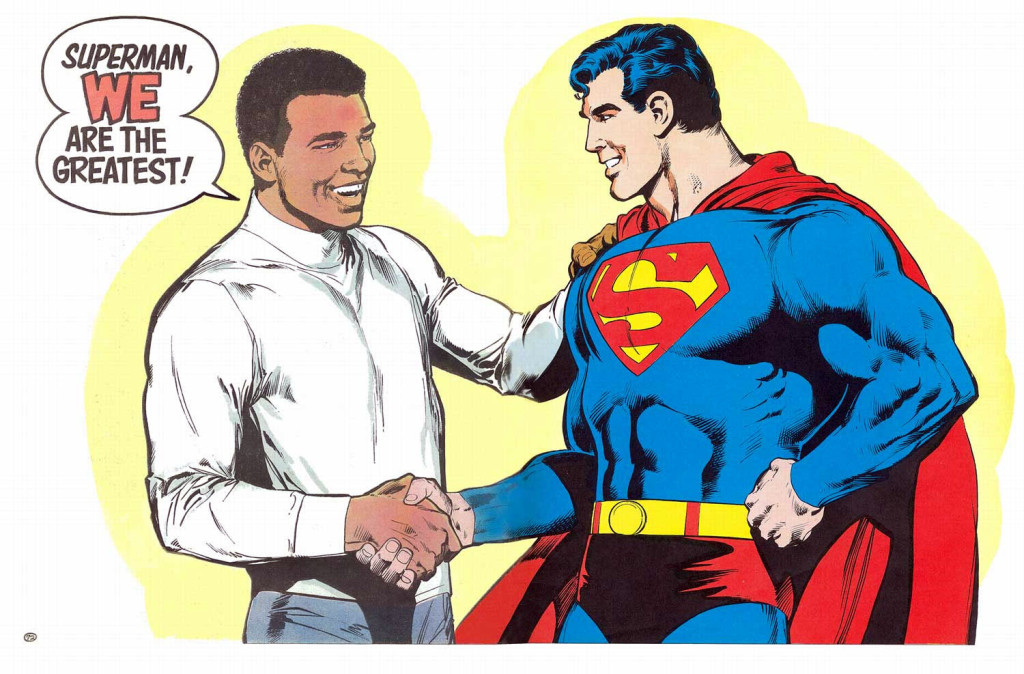 Muhammad Ali and Superman