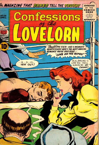 NEWBoxing Comic Book Romance.