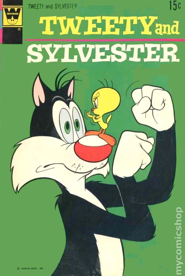 NEWBoxing Comic Book Tweety and Sylvester.