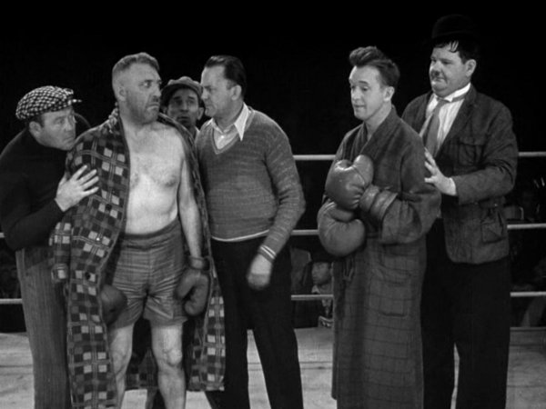 WEBBY Laurel and Hardy Boxing 2.