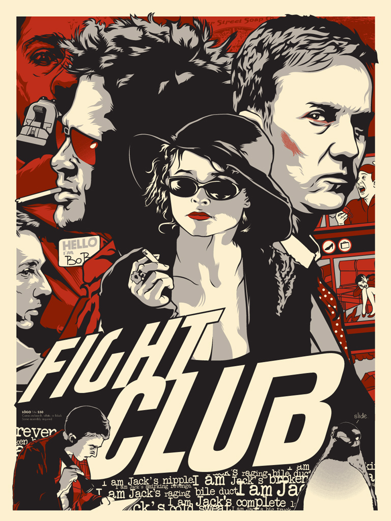Fight Poster - Fight Club Additional Design.