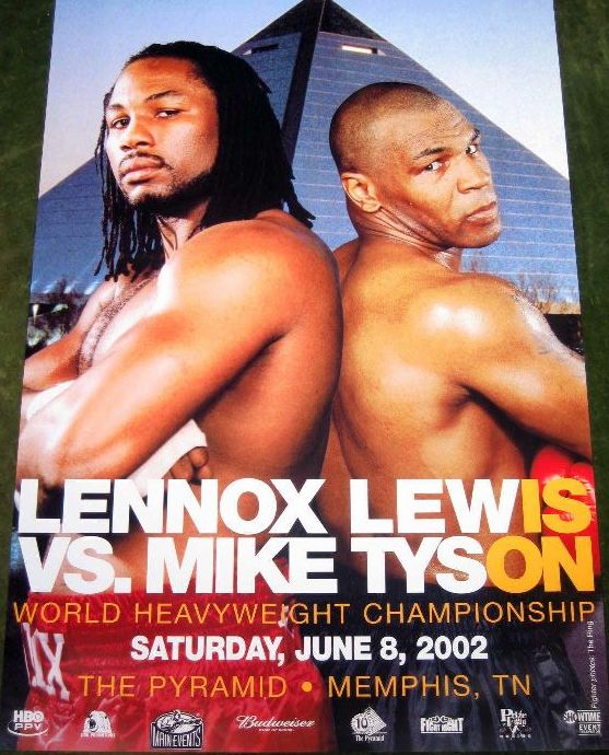 Fight Poster - Lewis-Tyson.