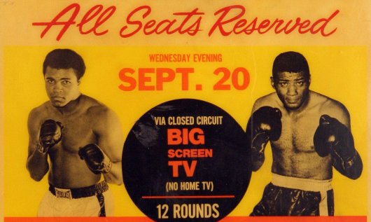 Ali vs. Patterson II fight poster.