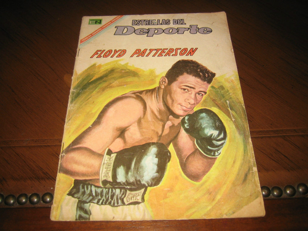 Boxing Cartoon - 1967 Spanish Comic - Floyd Patterson.