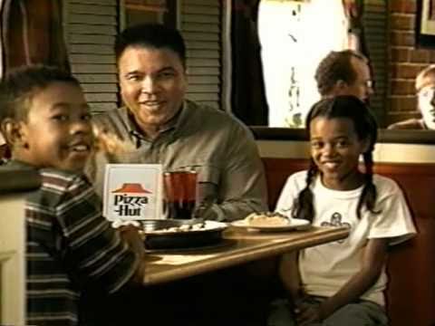 Muhammad Ali Pizza Hut Commercial. (CLICK THE PHOTO TO SEE VIDEO OF COMMERCIAL)