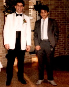Alex Rinaldi (L) and Gerard Rinaldi (R) in 1984.