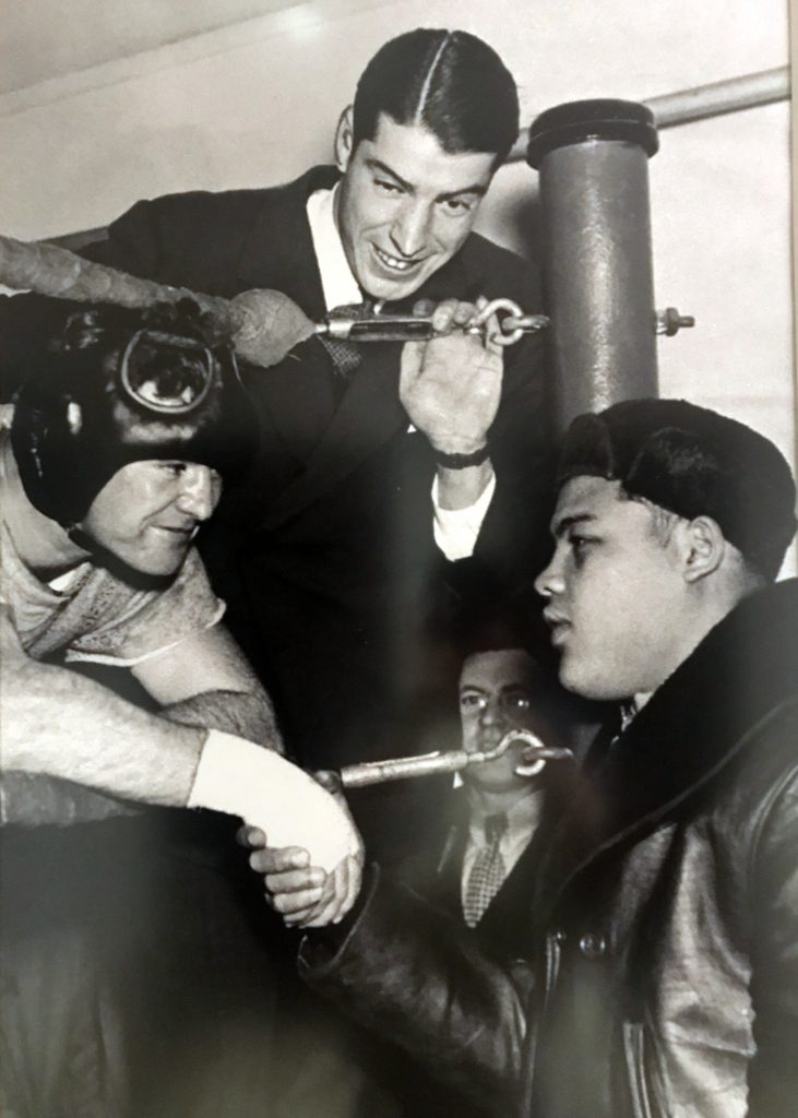 Joe DiMaggio and Joe Louis