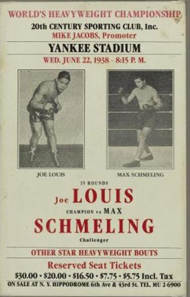 Louis-Schmeling II poster