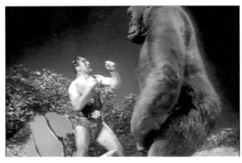 Primo Carnera battles Mighty Joe Young in 1949 film.