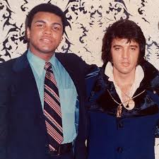 Muhammad Ali and Elvis Presley