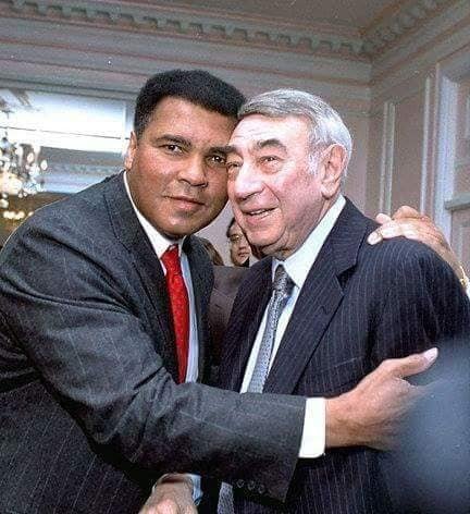 Muhammad Ali and Howard Cosell.
