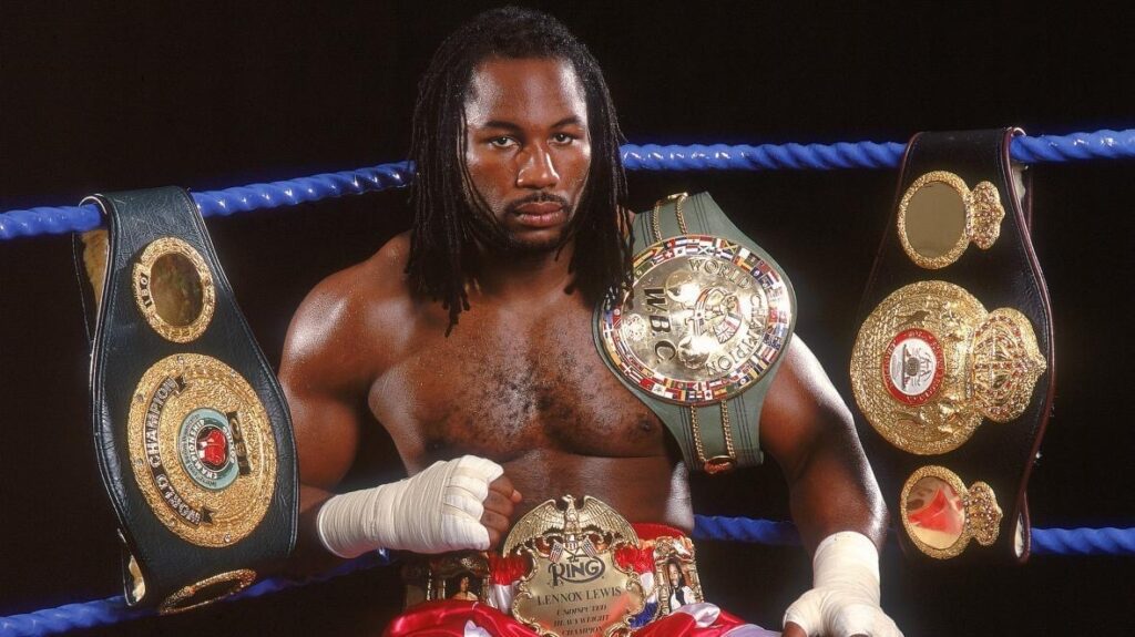 Undisputed Heavyweight Champion Lennox Lewis