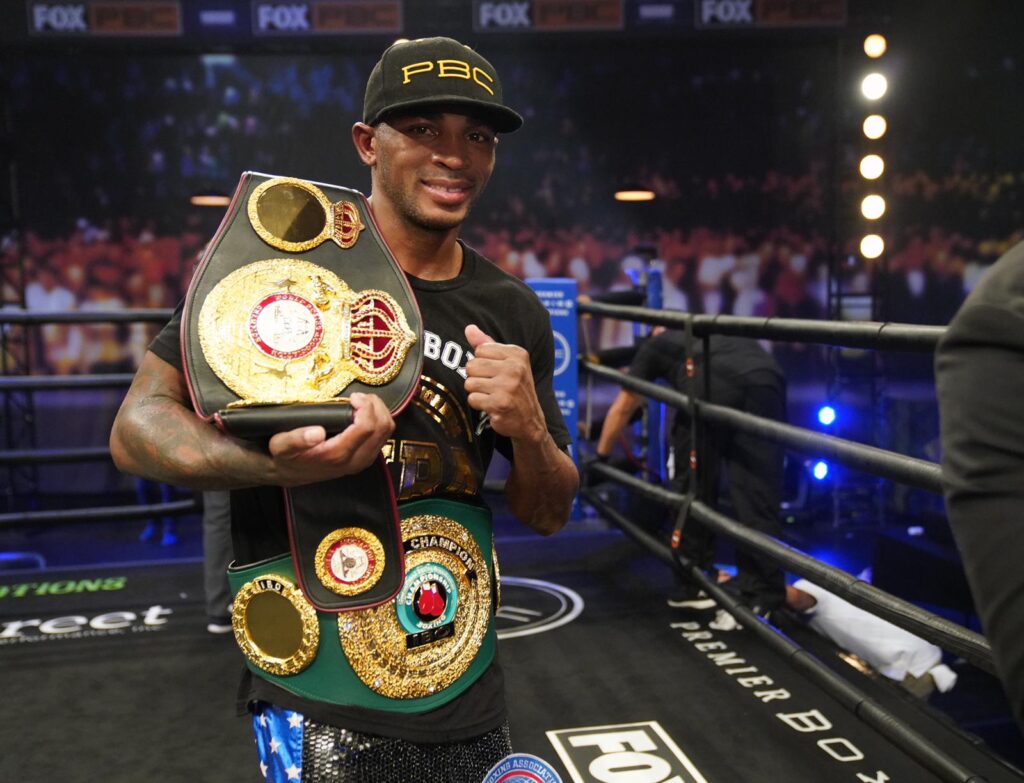 Erislandy “The American Dream” Lara the WBA Middleweight Champion.