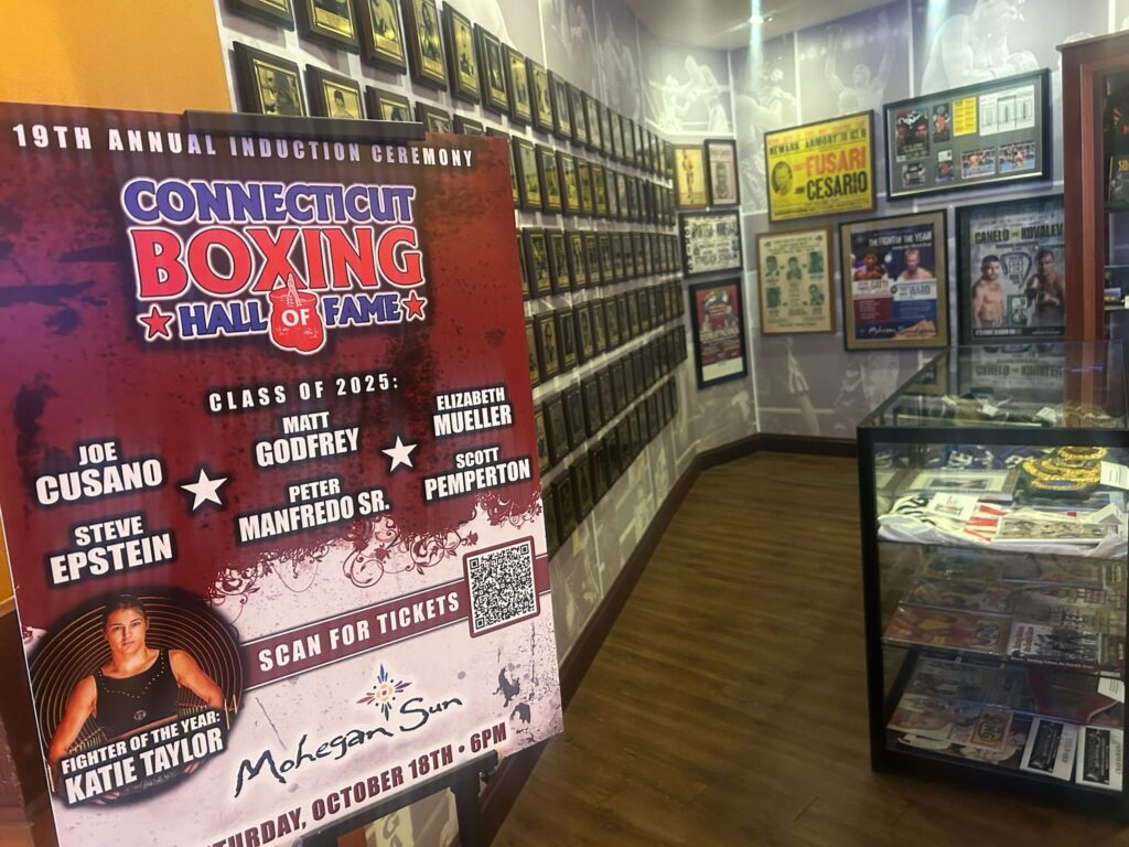 The Connecticut Boxing Hall of Fame.