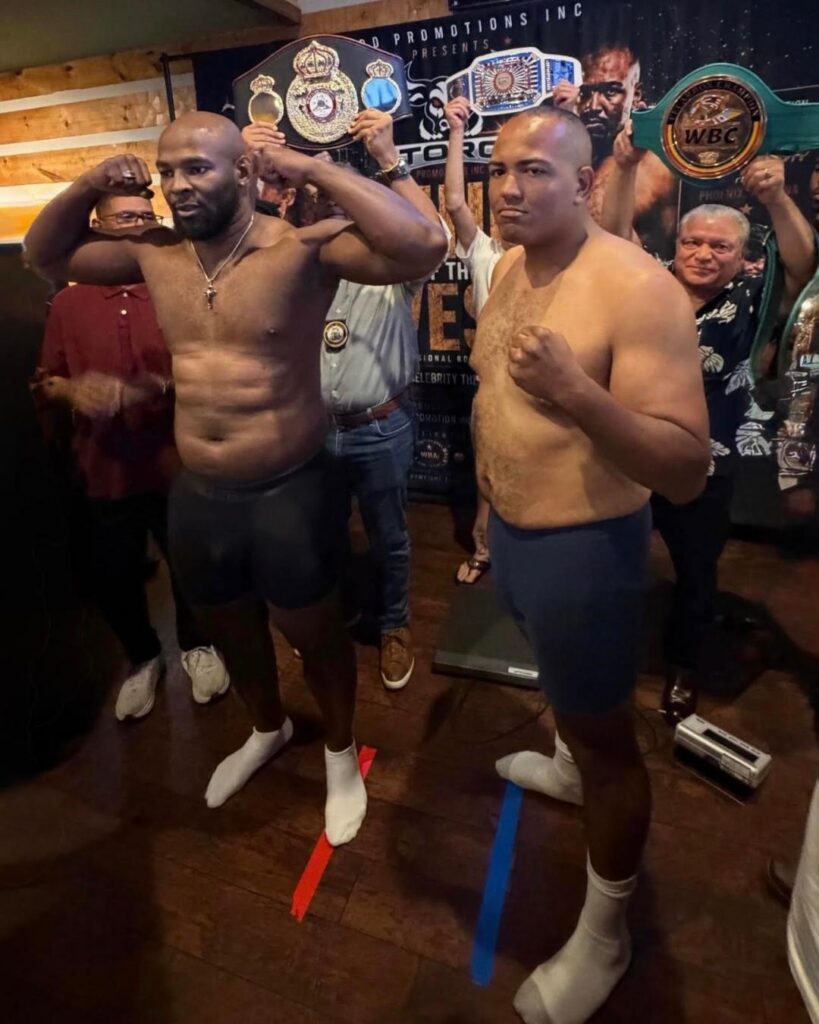 King of the West: (L-R) Kingsley Ibeh & Dante Stone